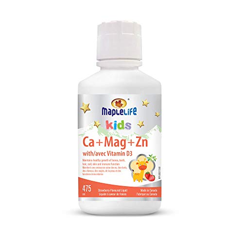 Maplelife Nutrition For Kids Calcium, M...