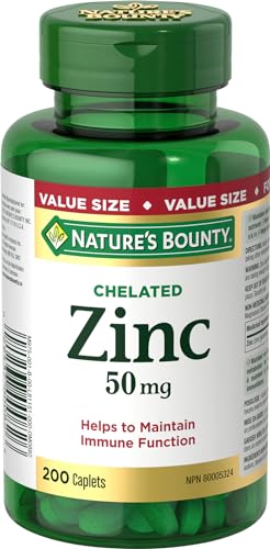 Nature’s Bounty Chelated Zinc Sup...