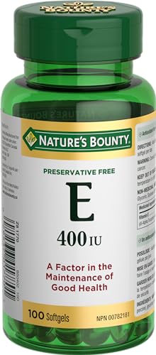 Nature’s Bounty Vitamin E 400IU P...