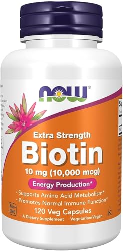 Now Extra Strength Biotin Veg Capsule