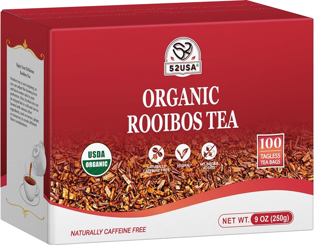 52USA Organic Rooibos Tea, 9oz