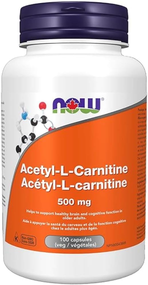 Acetyl L-Carnitine 500mg by NOW