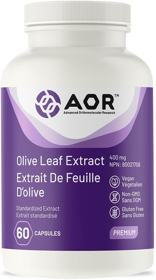 AOR Olive Leaf Extract Capsules –...