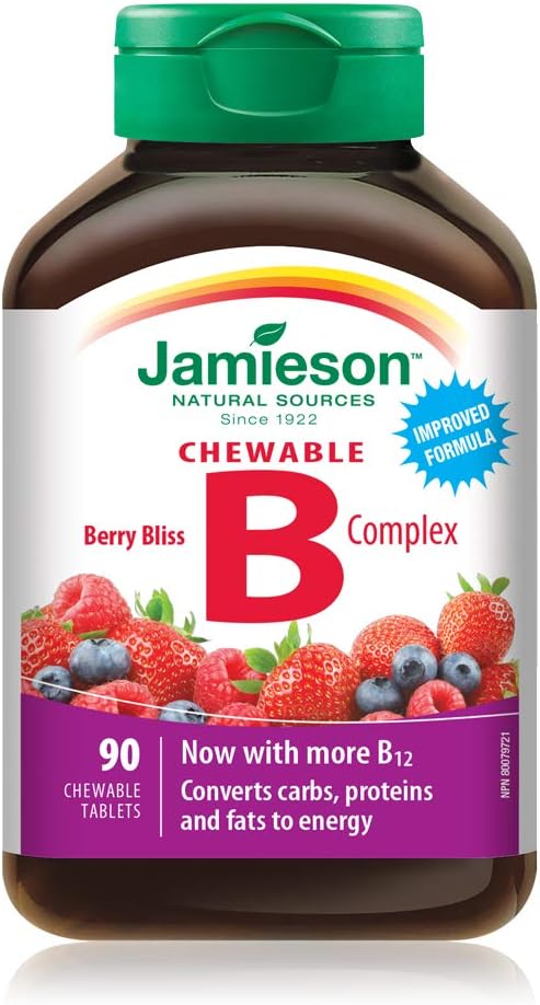 Berry Bliss B Complex Chewables