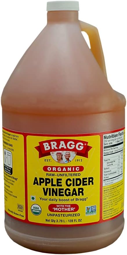 Bragg Raw Apple Cider Vinegar, 128 oz