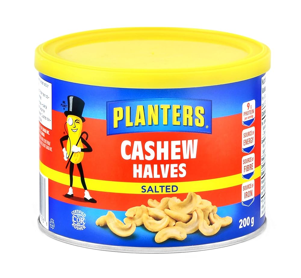 Brand: Cashew Halves, 200g Roasted Salted