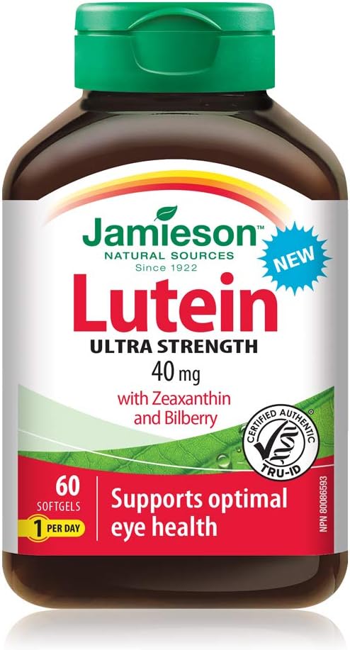 BrandName Lutein 40mg with Bilberry