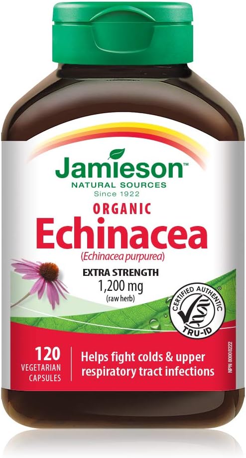 Brand Organic Echinacea 1,200 mg –...