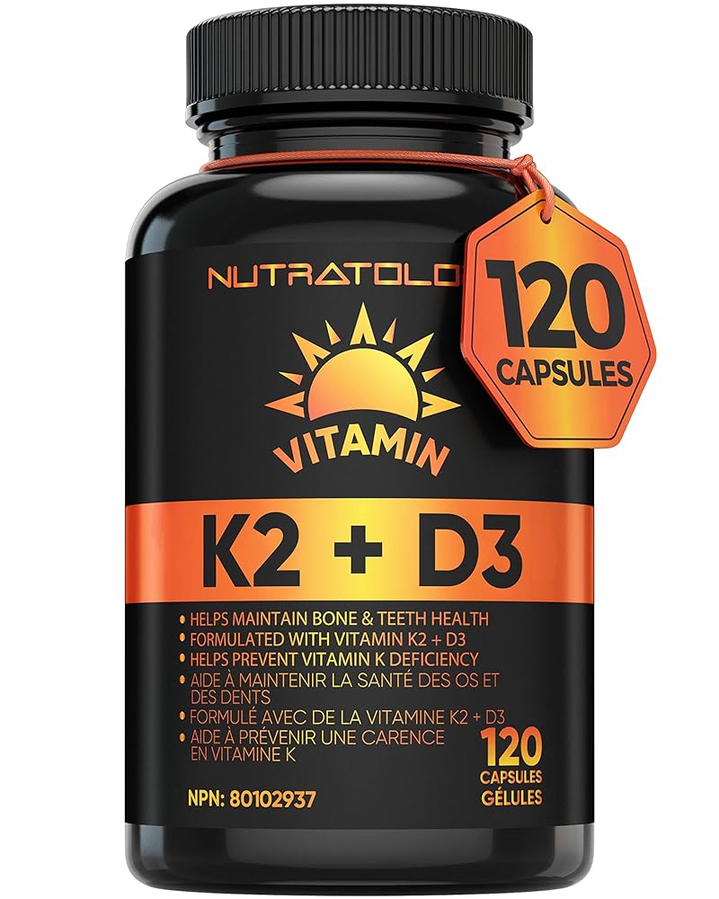 Brand X Vitamin K2 + D3 Capsules