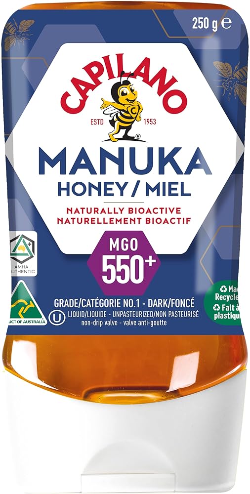 Capilano Active Manuka Honey MGO550+, 250g