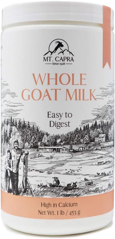 CapraMilk Whole Goat Milk Powder –...