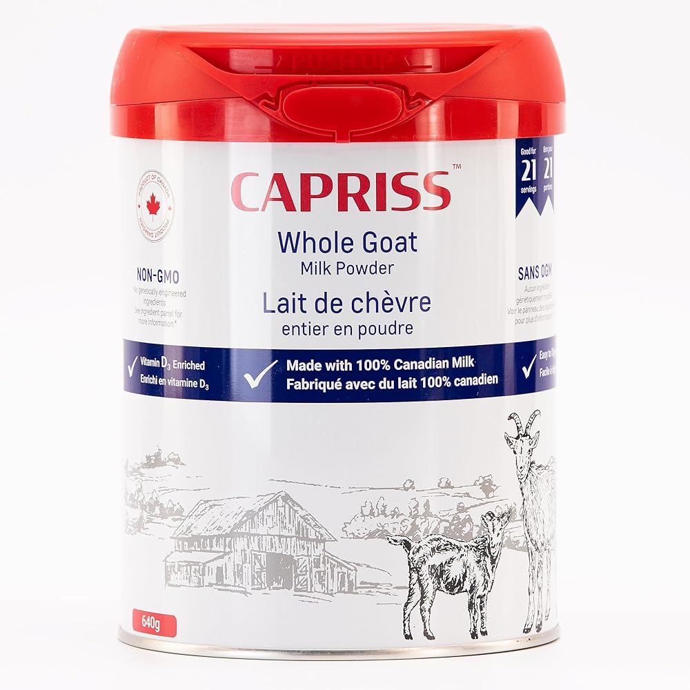 CAPRISS Goat Milk Powder, Vitamin D Enr...