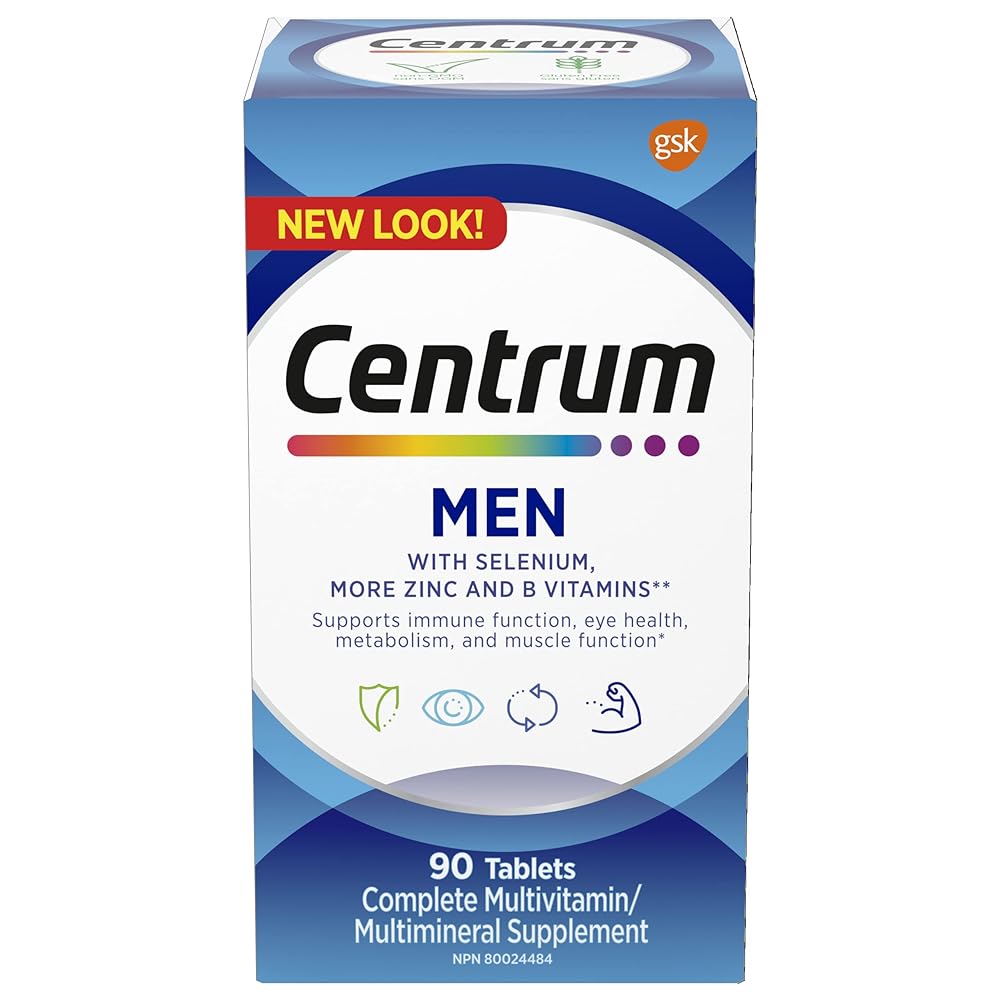 Centrum Men Multivitamin, 90 Tablets