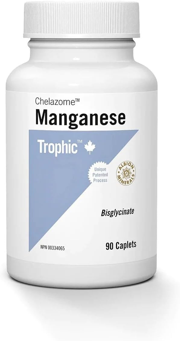 Chelazome Manganese Supplement, 90 Count