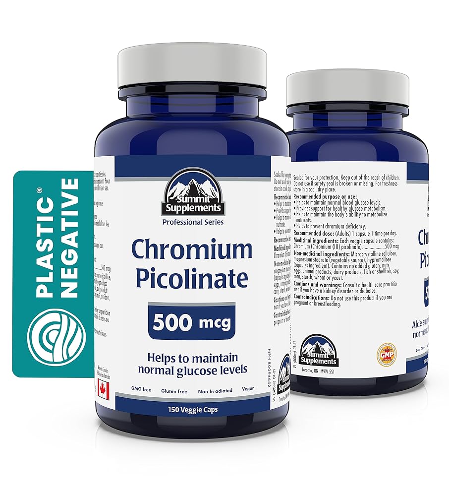 Chromium Picolinate – Blood Sugar...