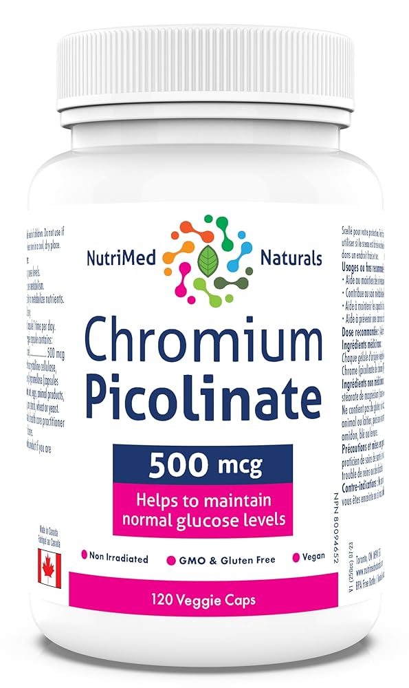 Chromium Picolinate 500mcg – Gluc...