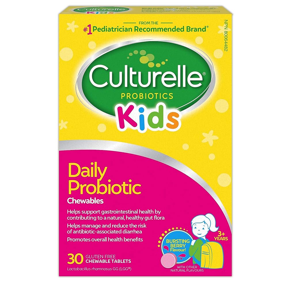 Culturelle Kids Chewable Probiotic, 30 ...