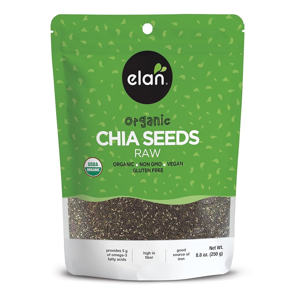 Elan Organic Chia Seeds, 250g Superfood