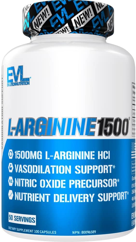 Evlution Nutrition L-Arginine Capsules ...