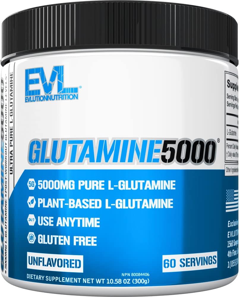 Evlution Nutrition L-Glutamine 5000 Powder