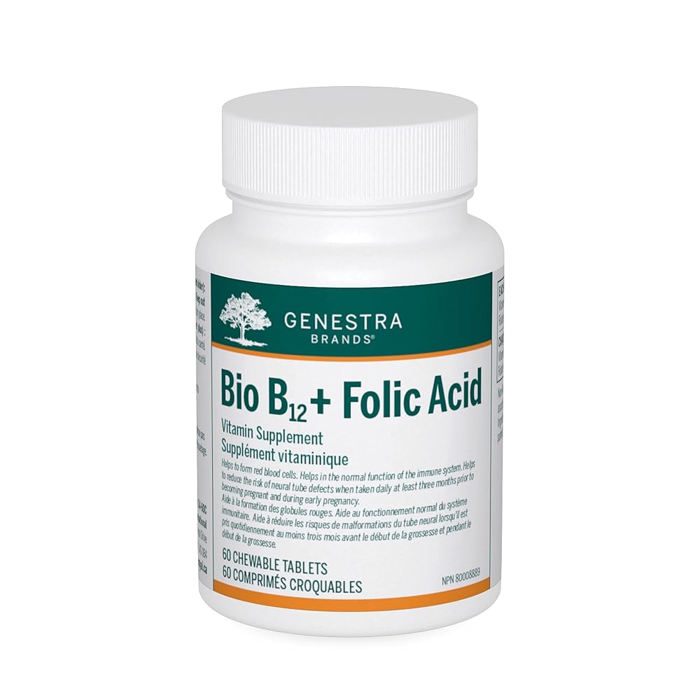 Genestra Bio B12 + Folic Acid Chewables