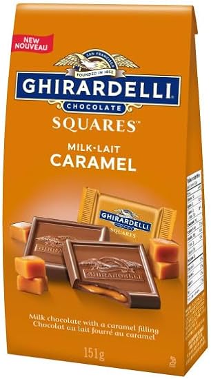 Ghirardelli Caramel Milk Chocolate Squares