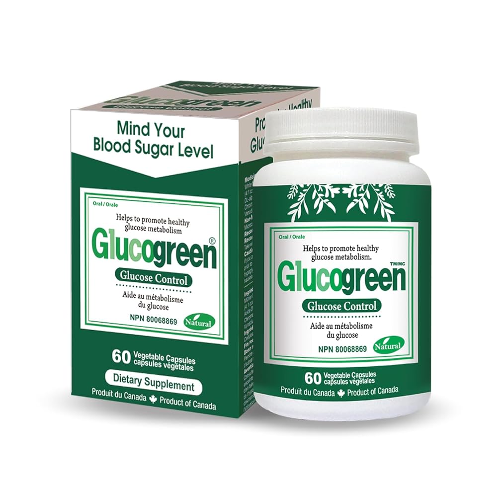 Glucogreen Glucose Control Supplement &...