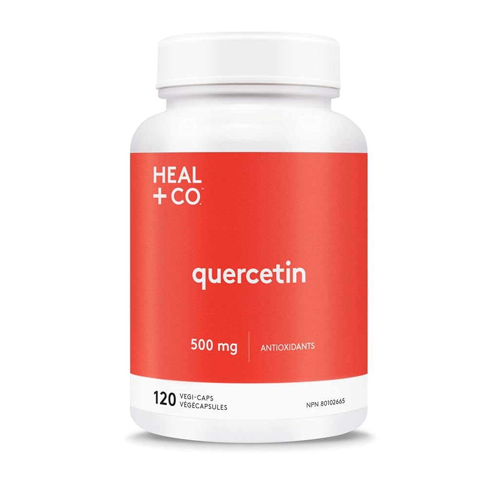 HEAL + CO. Quercetin Antioxidant Supple...
