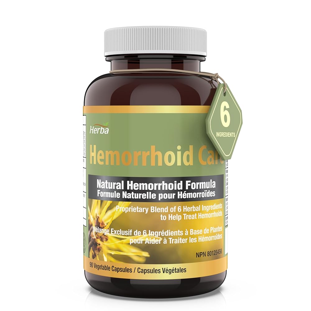Herba Hemorrhoids Supplement – 90...