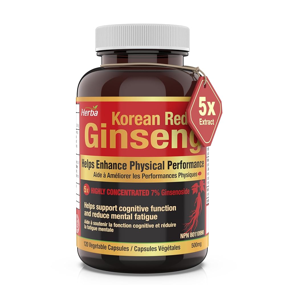 Herba Korean Red Ginseng Extract Capsules
