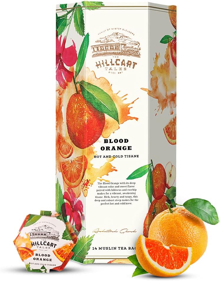 HILLCART TALES Blood Orange Herbal Tea