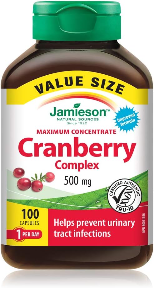 Jamieson Cranberry Complex 500mg –...