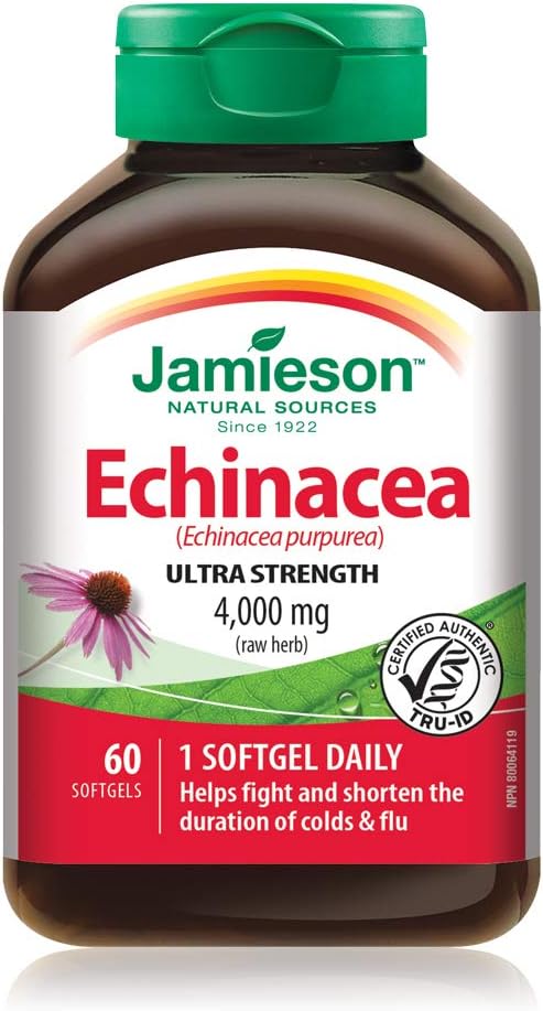 Jamieson Echinacea 4,000mg Supplement