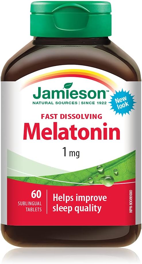Jamieson Melatonin 1mg Fast-Dissolve Ta...