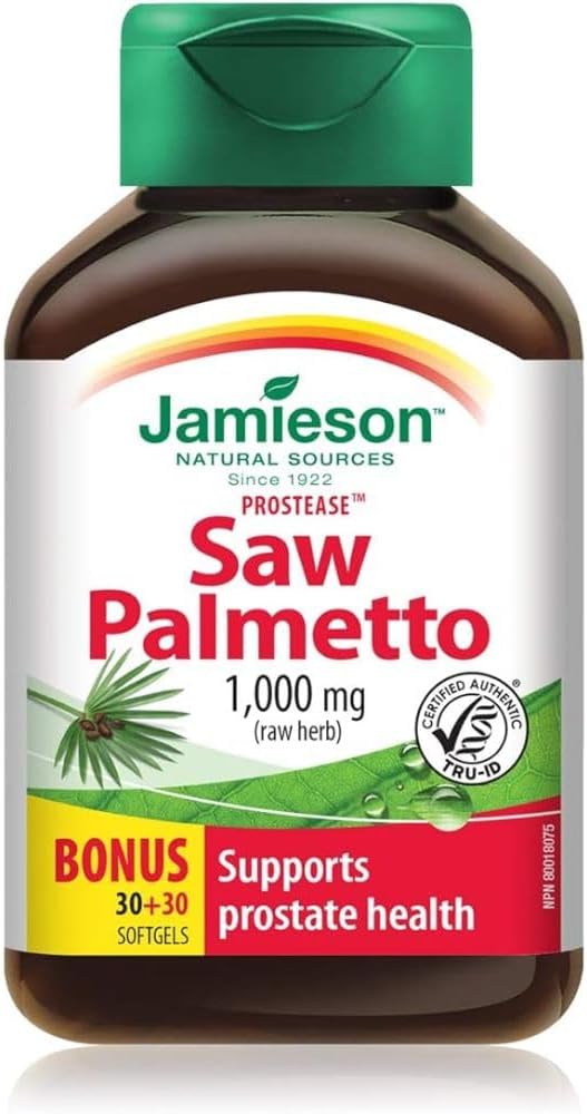Jamieson Prostease Saw Palmetto 1,000mg