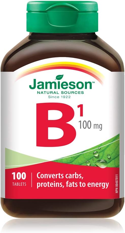 Jamieson Vitamin B1 100 Tablets