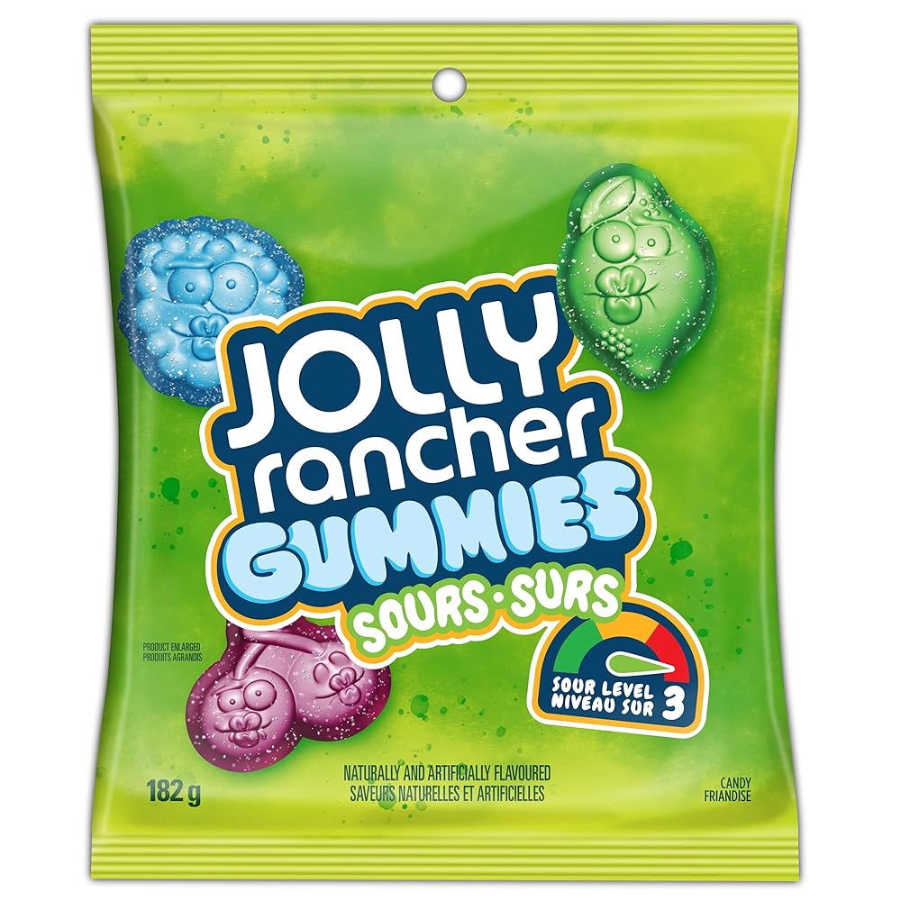 JOLLY RANCHER Gummies Sours Assorted Candy