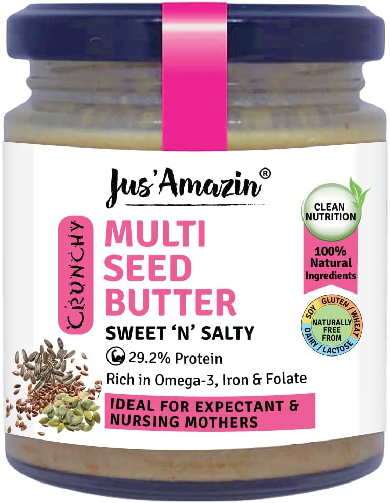 Jus Amazin Crunchy Seed Butter – ...