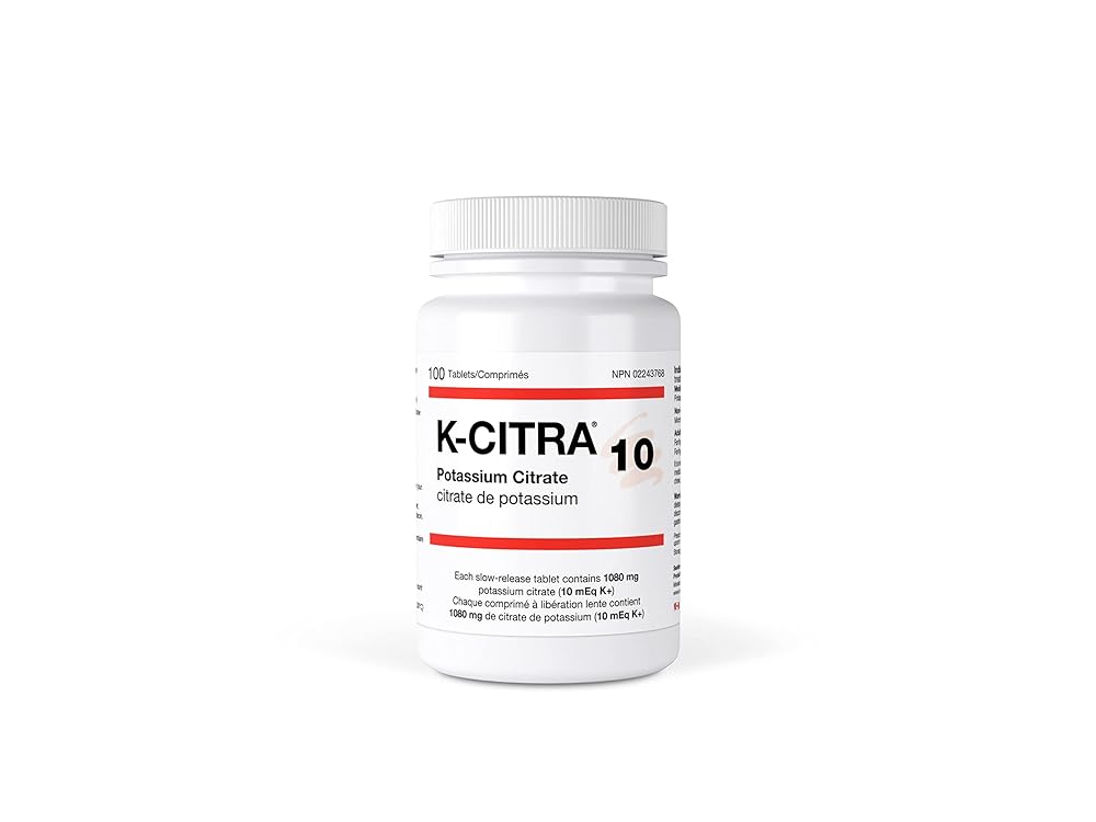 K-CITRA Slow Release Potassium Supplement