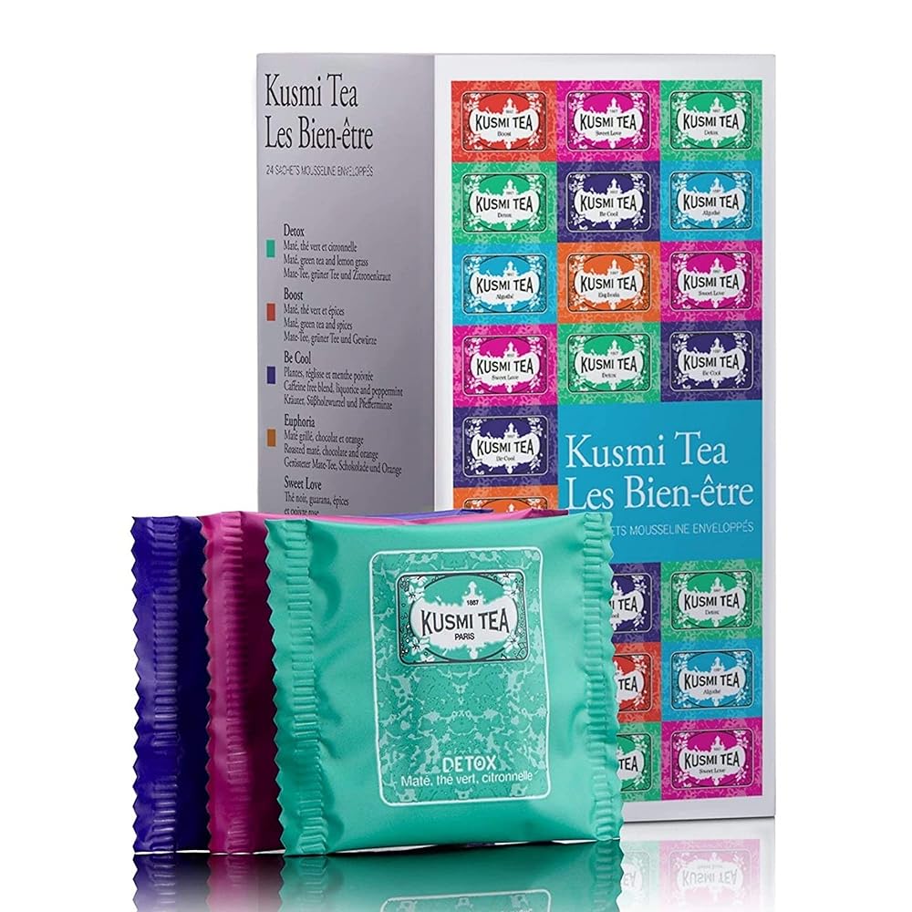 Kusmi Wellness Blend Assorted Tea Box