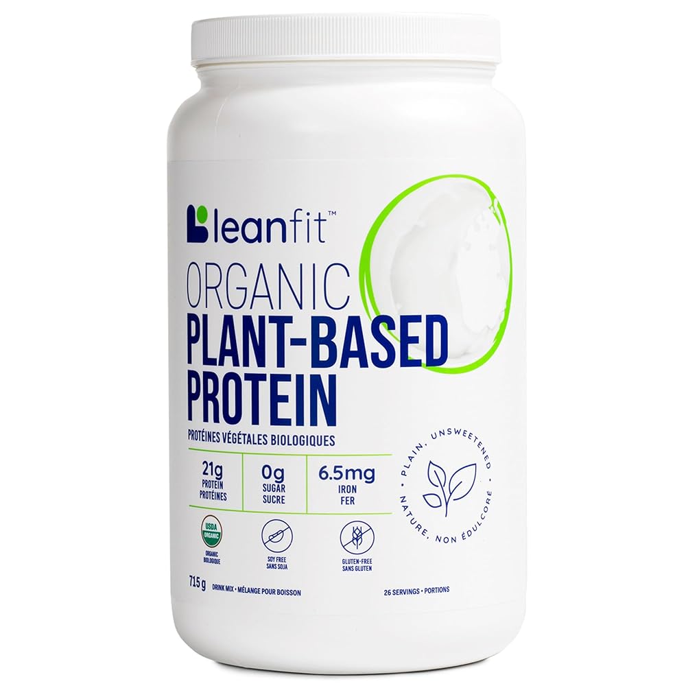 LEANFIT Organic Plant-Based Protein: Pl...