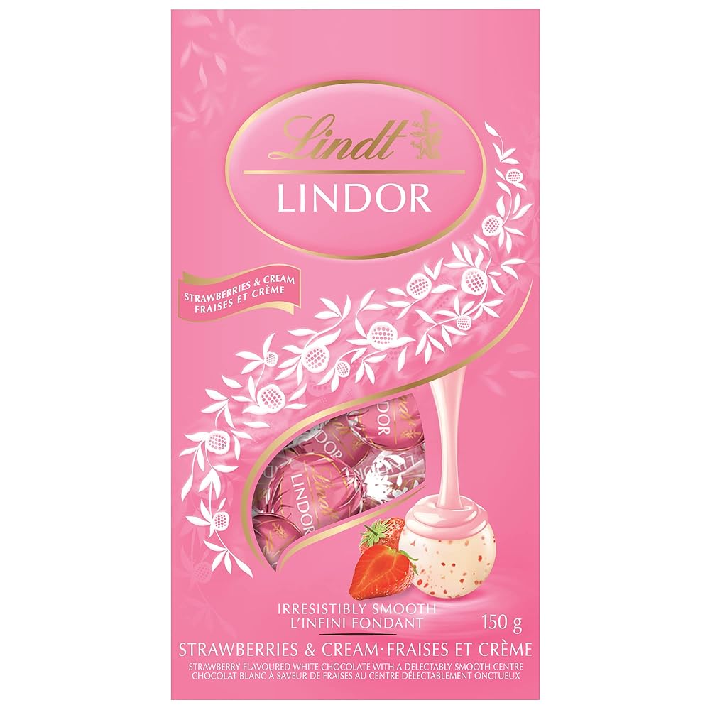 Lindt Lindor Strawberries & Cream ...