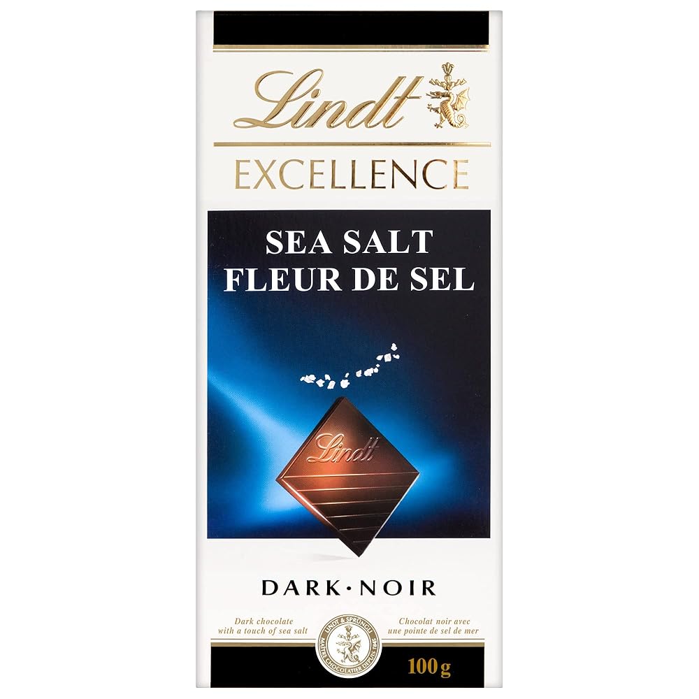 Lindt Sea Salt Dark Chocolate Bar
