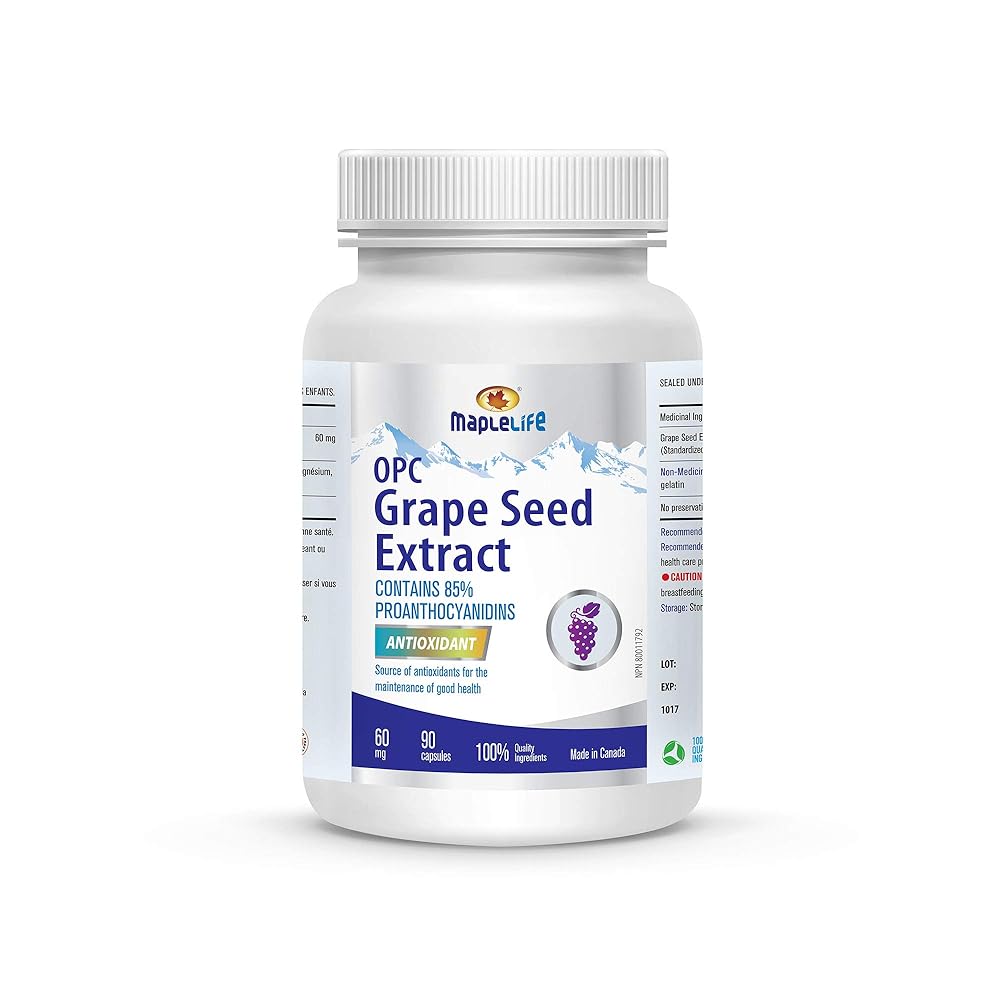 Maplelife Grape Seed Extract – 90...
