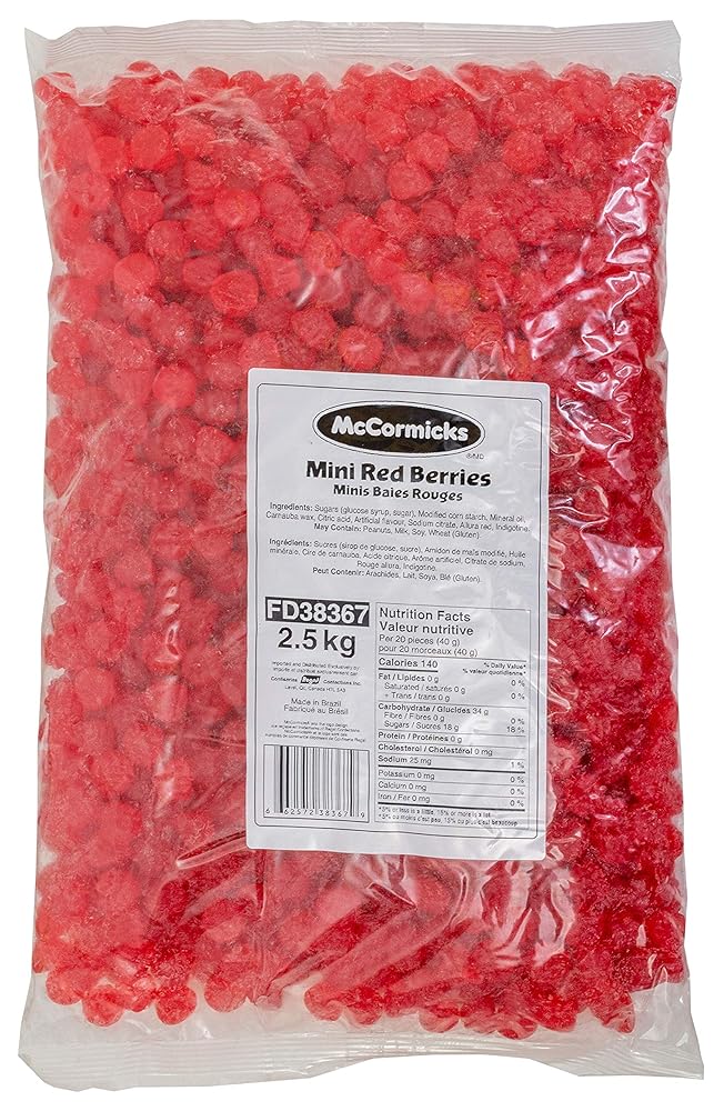 McCormicks Mini Red Berries Gummies Bulk