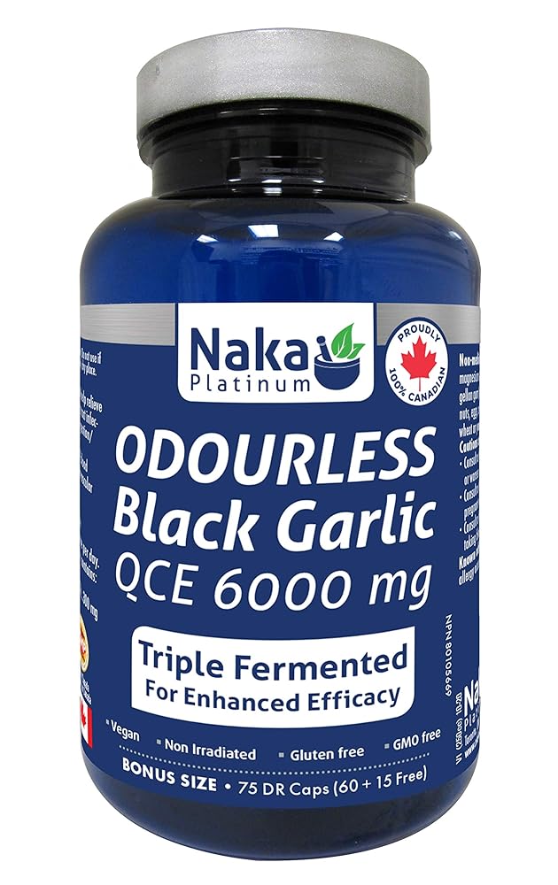 Naka Platinum Black Garlic Capsules