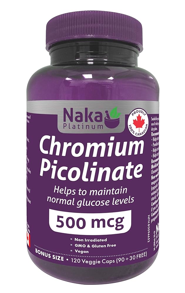 Naka Platinum Chromium Picolinate 500mc...