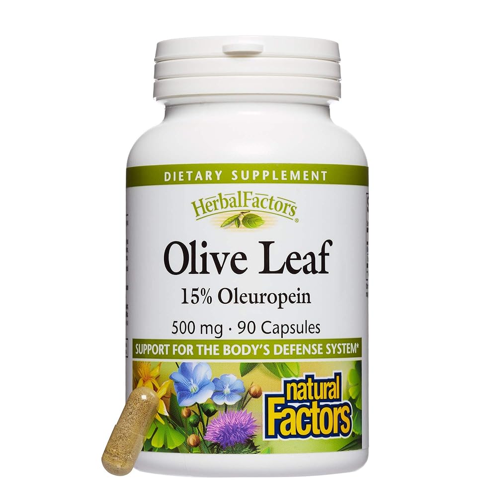 Natural Factors Olive Leaf Capsules