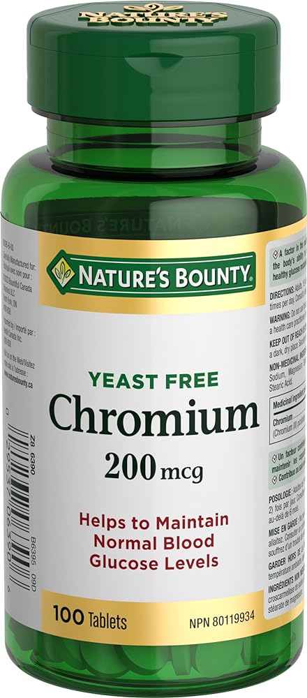 Nature’s Bounty Chromium Suppleme...