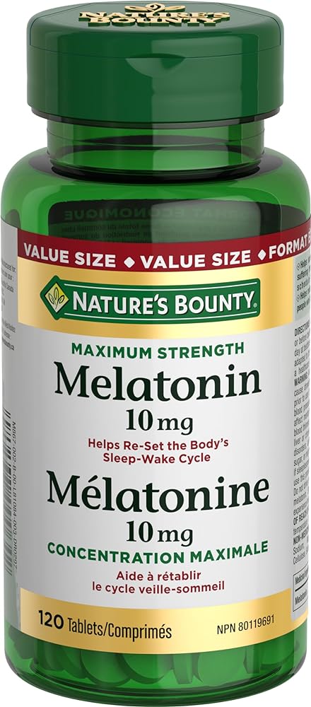 Nature’s Bounty Melatonin 10mg 12...